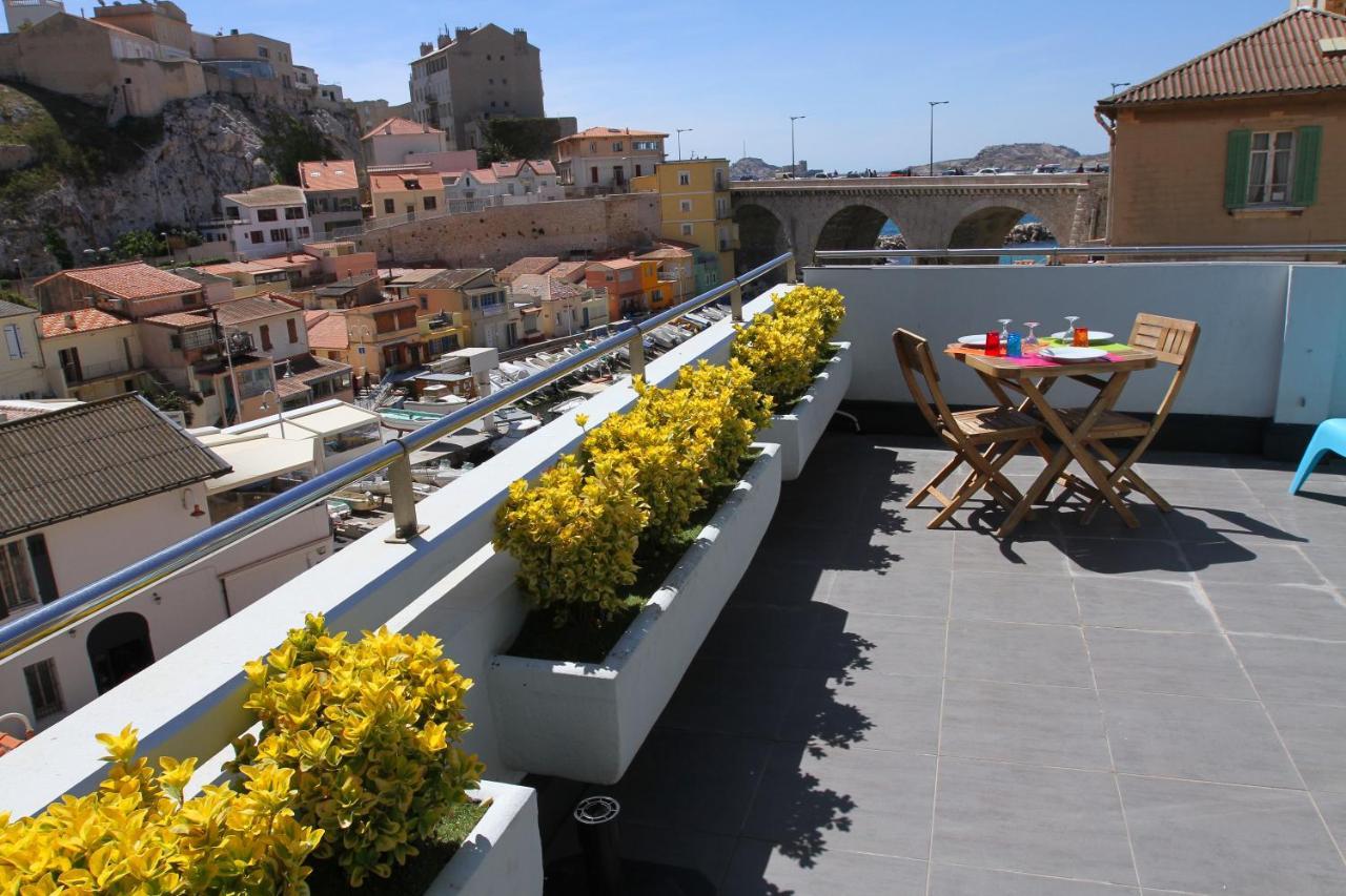 La Terrasse Du Pecheur Daire Marsilya Dış mekan fotoğraf